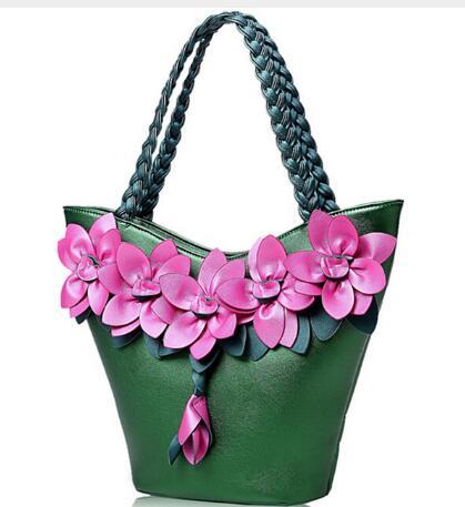 Floral Embossed Designer Tote