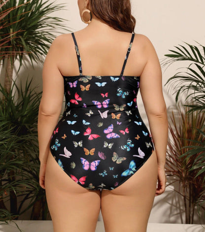 Curvy Waves One-Piece Swimsuit