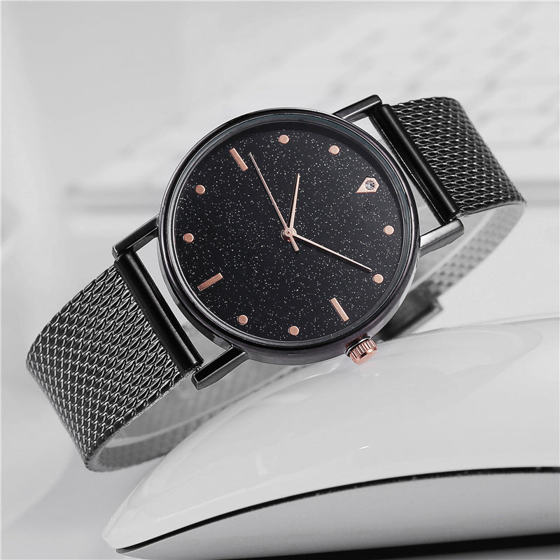 Silicone Mesh Starry Watch