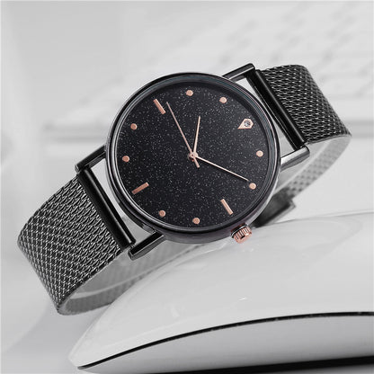 Silicone Mesh Starry Watch