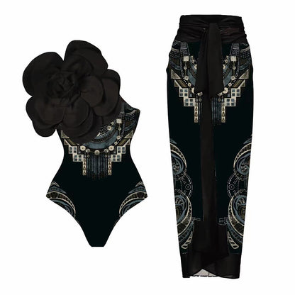 Blooming Desire Floral One-Piece Set