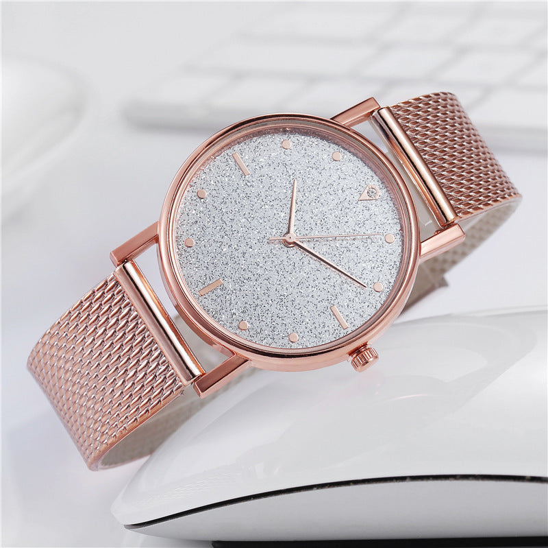 Silicone Mesh Starry Watch