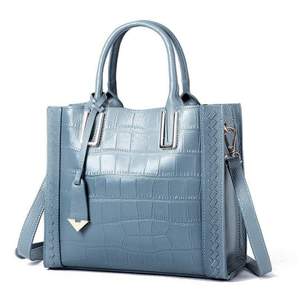 ÉlanWeave – Bolso Trenzado de Cuero para la Mujer con Estilo Atemporal