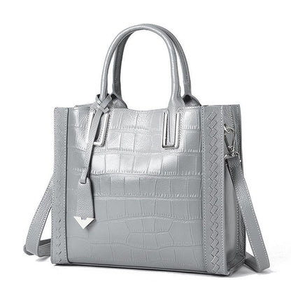 ÉlanWeave – Bolso Trenzado de Cuero para la Mujer con Estilo Atemporal