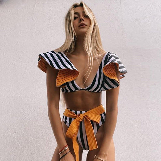 Sunkissed Goddess High-Waist Bikini