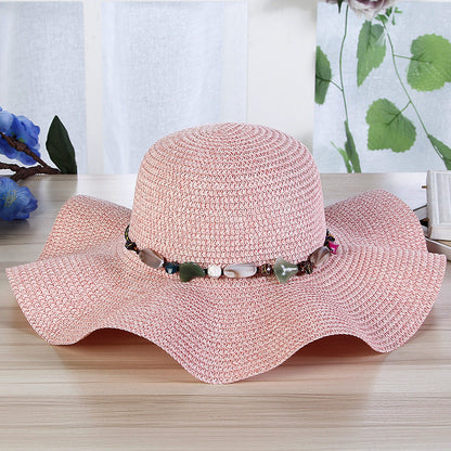 Ethereal Muse Handwoven Straw Hat