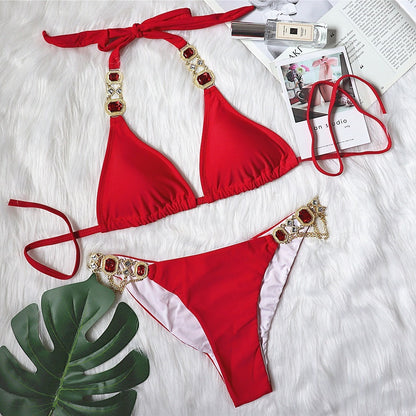 Luxe Siren Crystal Bikini