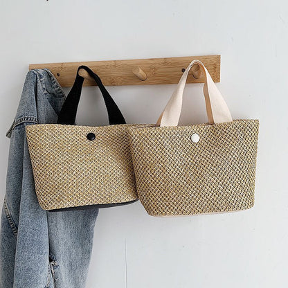Golden Breeze Vintage Woven Bag