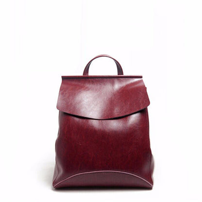 KoraLuxe 2en1 – Mochila & Bolso de Hombro Estilo Coreano Retro-Chic