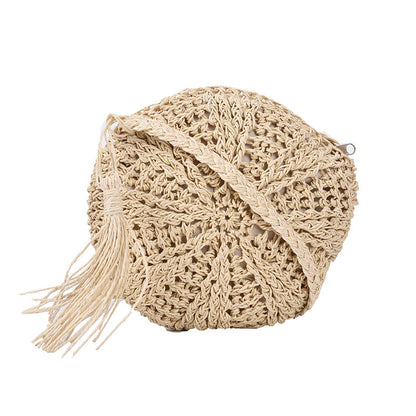 Woven Straw Summer Crossbody