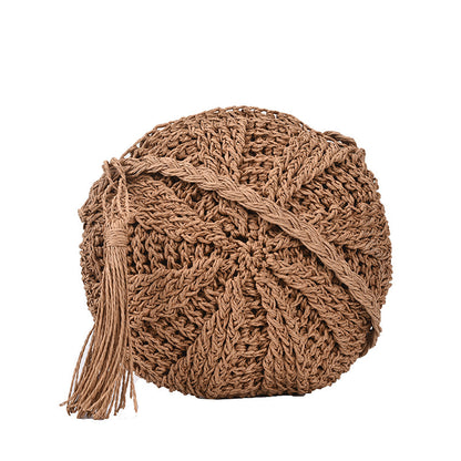 Woven Straw Summer Crossbody