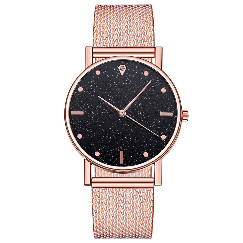 Silicone Mesh Starry Watch