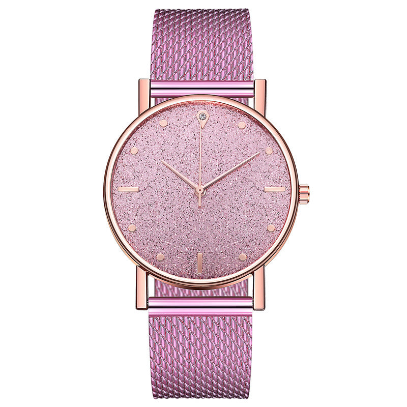 Silicone Mesh Starry Watch