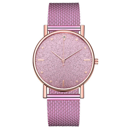 Silicone Mesh Starry Watch
