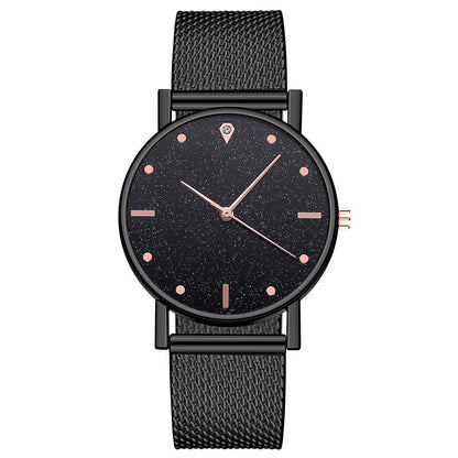 Silicone Mesh Starry Watch
