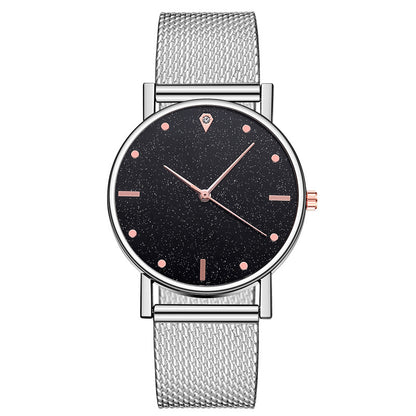 Silicone Mesh Starry Watch