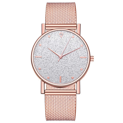 Silicone Mesh Starry Watch