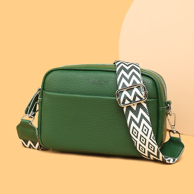 Quilted Leather Crossbody Bag