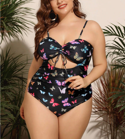 Curvy Waves One-Piece Swimsuit