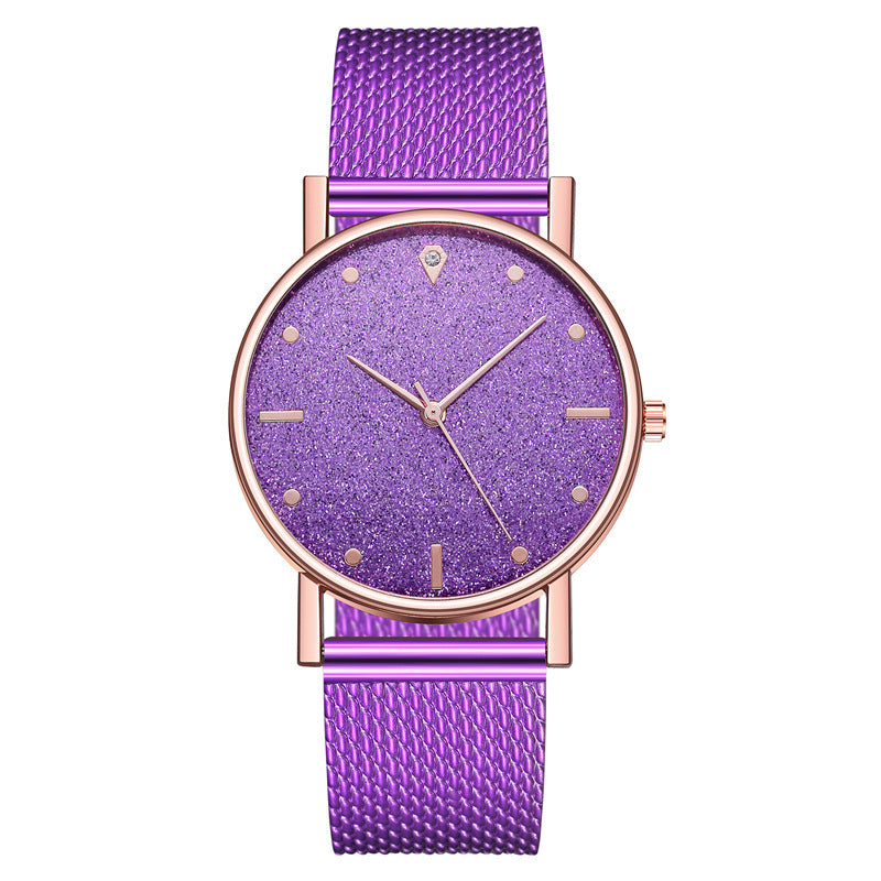 Silicone Mesh Starry Watch