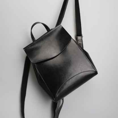 KoraLuxe 2en1 – Mochila & Bolso de Hombro Estilo Coreano Retro-Chic