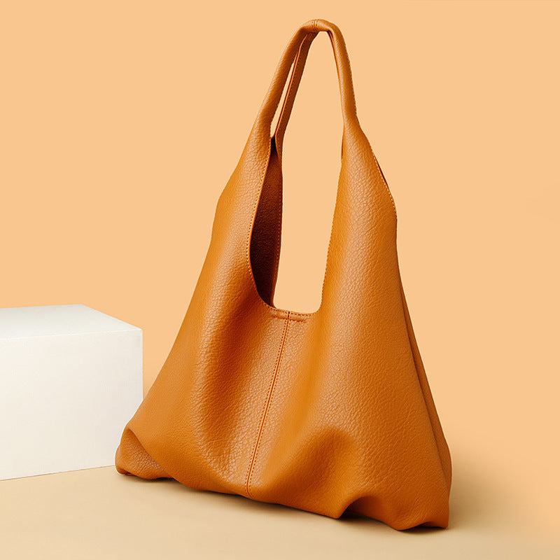 Minimalist Crescent Shoulder Bag