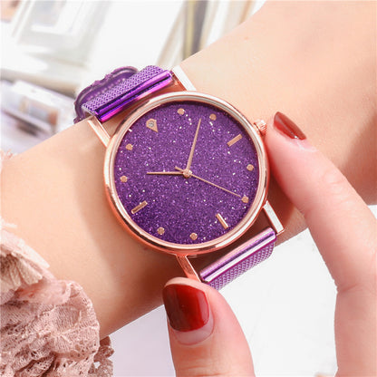 Silicone Mesh Starry Watch