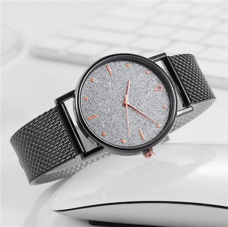 Silicone Mesh Starry Watch