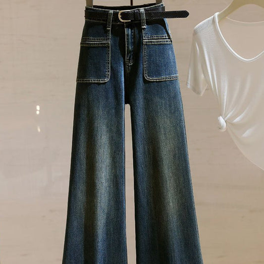 Retro Stretch Slim Flared Pants