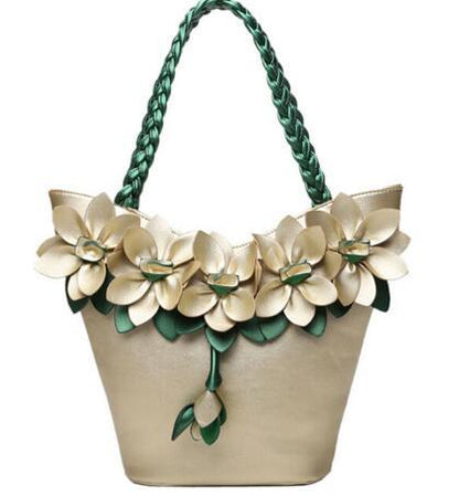 Floral Embossed Designer Tote