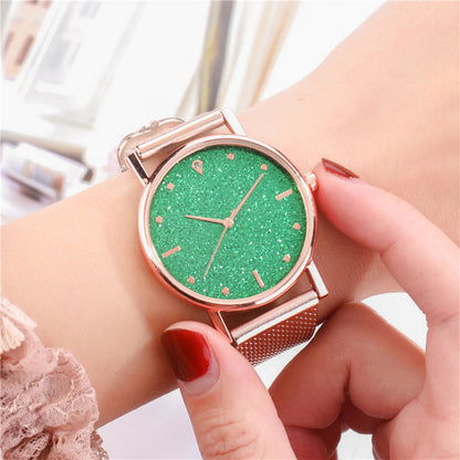 Silicone Mesh Starry Watch