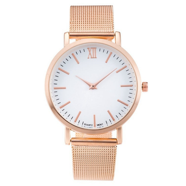 Marble Mesh Band Watch