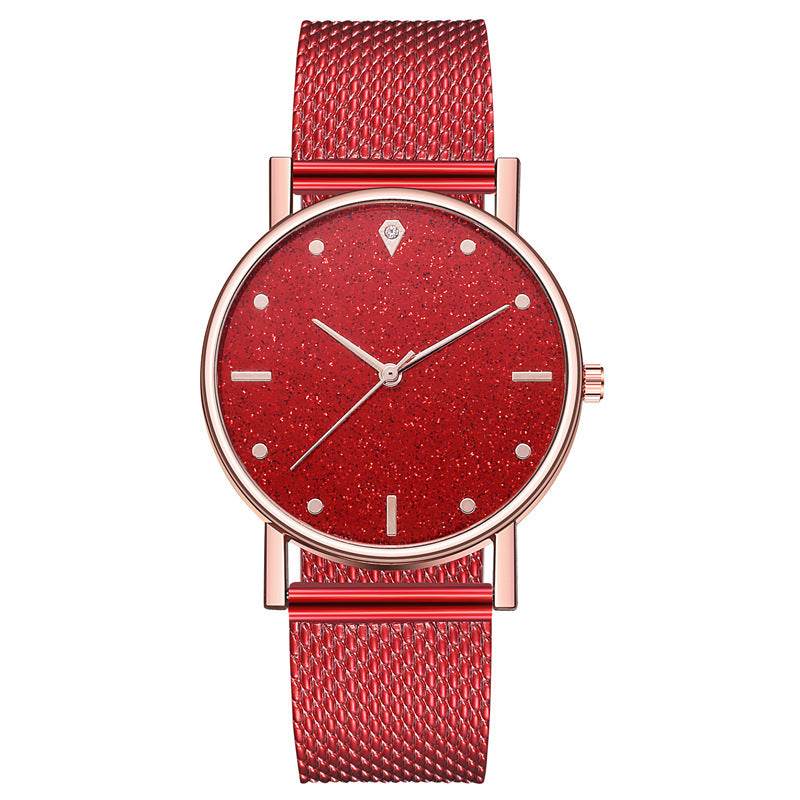 Silicone Mesh Starry Watch