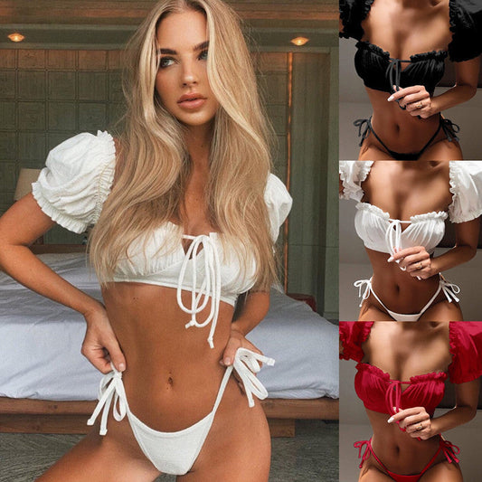 EuroGlam Bikini Sleeve Swimsuit
