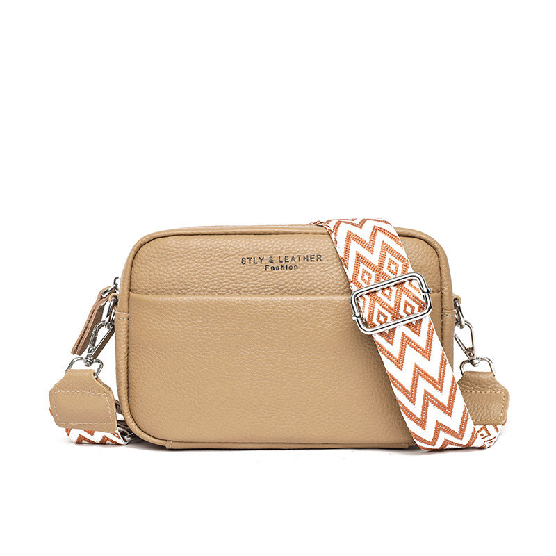 Quilted Leather Crossbody Bag
