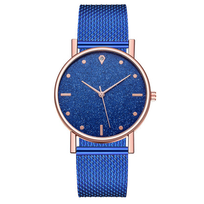 Silicone Mesh Starry Watch