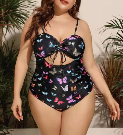 Curvy Waves One-Piece Swimsuit