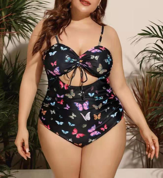 Curvy Waves One-Piece Swimsuit