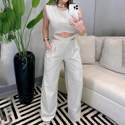 Sunshine Yellow Backless Set